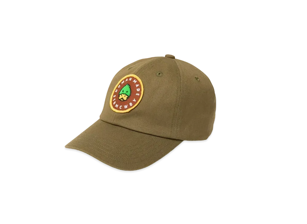 HUMAN MADE 6PANEL TWILL CAP #1 "Brown"