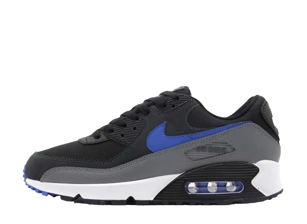 ナイキ エアマックス90 "ブラック/ミディアム ブルー"