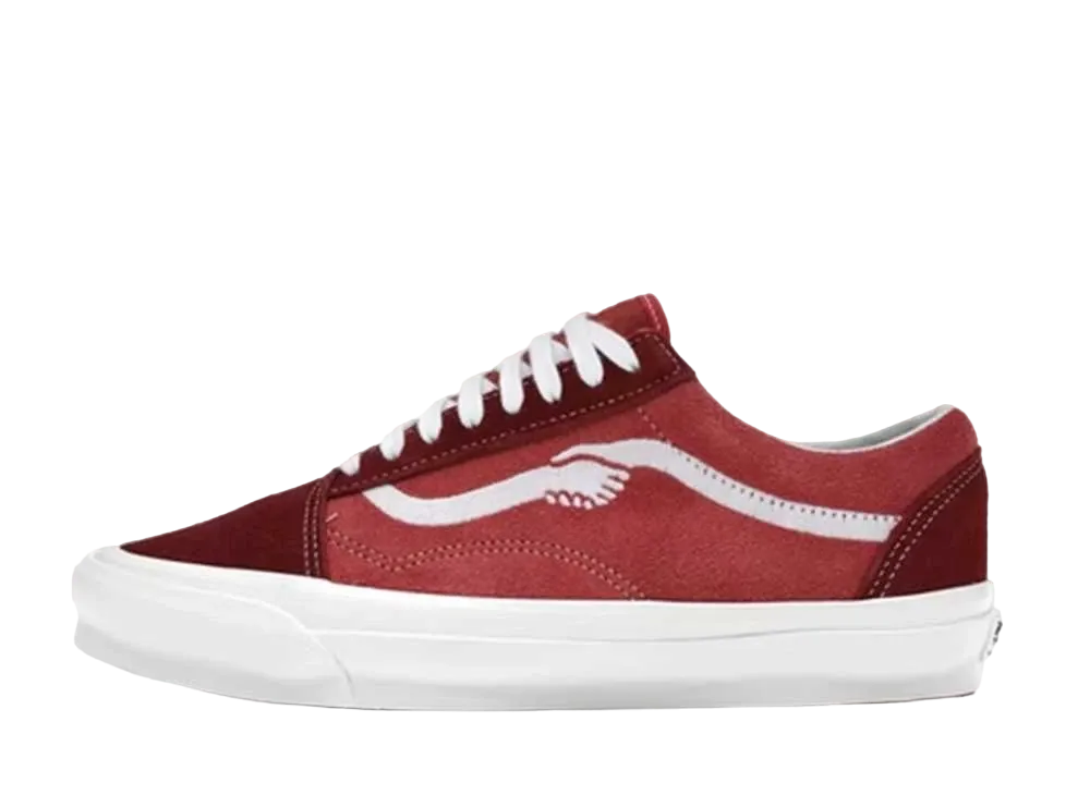 ノートル × バンズ オールド スクール "レッド"