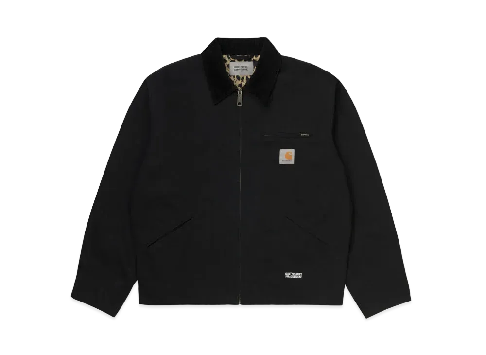 WACKO MARIA x CARHARTT WIP OG DETROIT JACKET "Black"