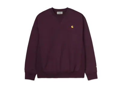 WACKO MARIA x CARHARTT WIP AMERICAN SCRIPT SWEAT SHIRT "Purple"