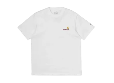 WACKO MARIA x CARHARTT WIP AMERICAN SCRIPT CREW NECK T-SHIRT "White"