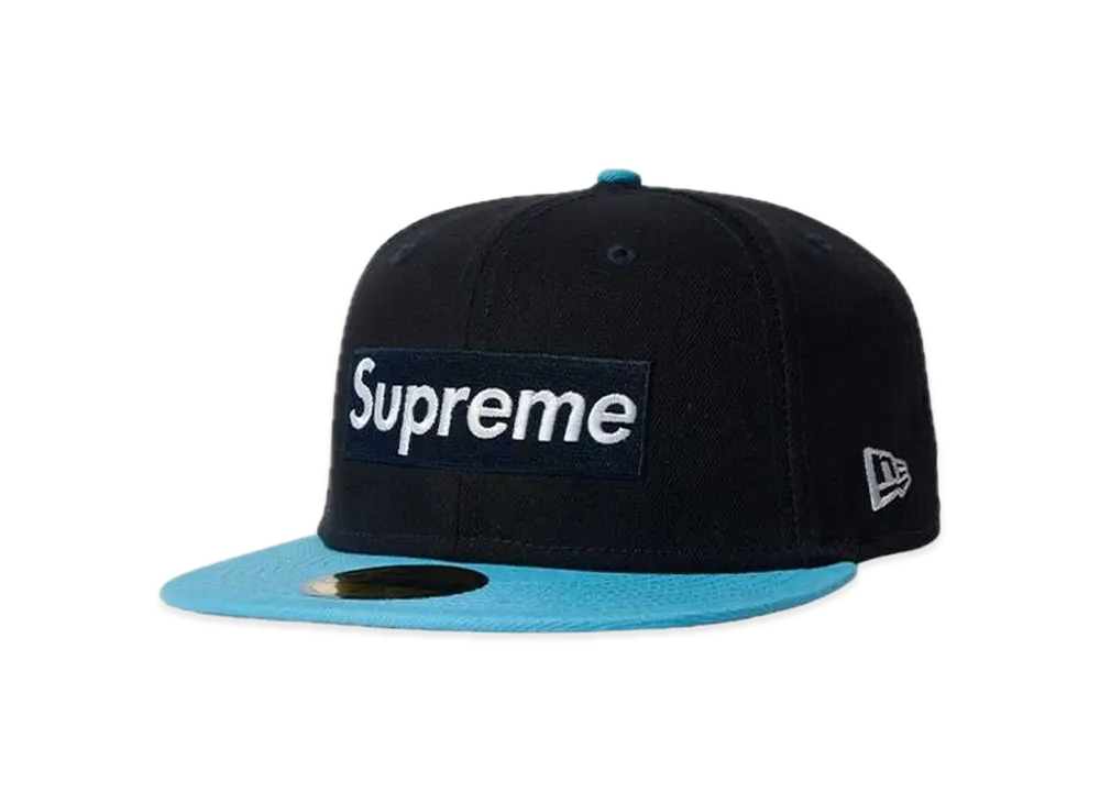 Supreme 2-Tone Box Logo New Era "Blue"