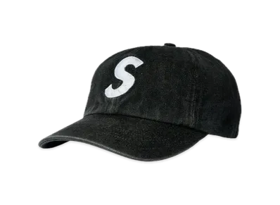 Supreme Kevlar Denim S Logo 6-Panel "Black"