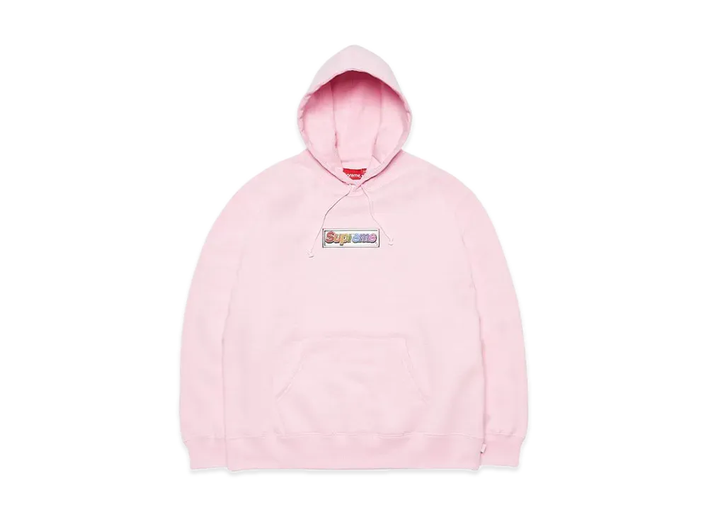 Supreme Bling Box Logo Hooded Sweatshirt 