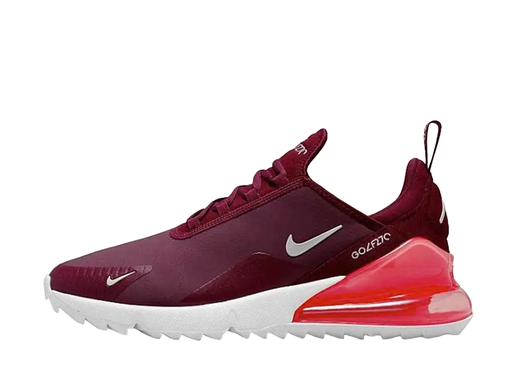 Nike Air Max 270 Golf "Dark Beet Root/Sail/Pink Salt"