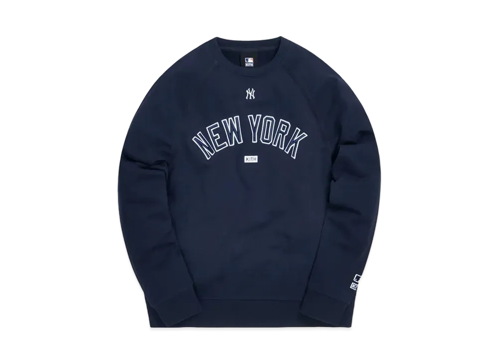 Kith x Major League Baseball New York Yankees Crewneck "Navy"