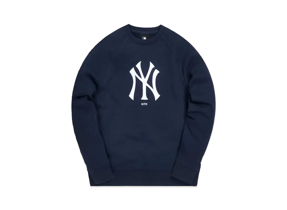 Kith x Major League Baseball New York Yankees Crewneck "Navy"