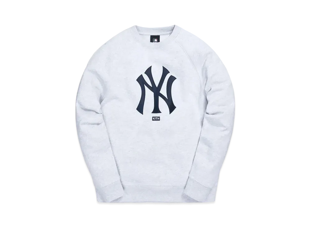 Kith x Major League Baseball New York Yankees Crewneck "Grey"