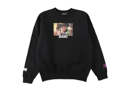 WIND AND SEA x 幽☆遊☆白書 Crewneck (Keiko-Bang) "Black"
