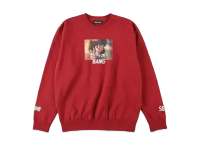 WIND AND SEA x 幽☆遊☆白書 Crewneck (Keiko-Bang) "Bordeaux"
