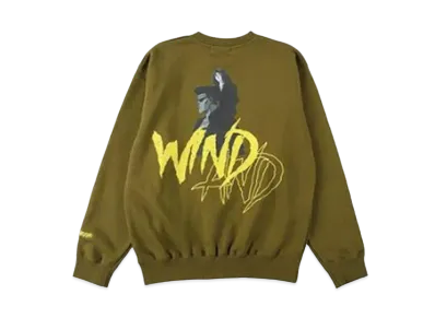 WIND AND SEA x 幽☆遊☆白書 Crewneck (Sea) "Beige"