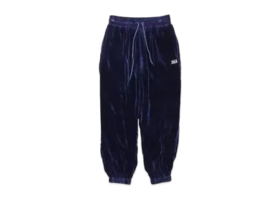 WIND AND SEA -Velour Track Pants- "Navy"
