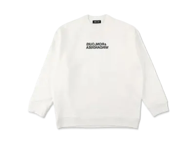 WIND AND SEA x Ron Louis Crew Sweat "White"