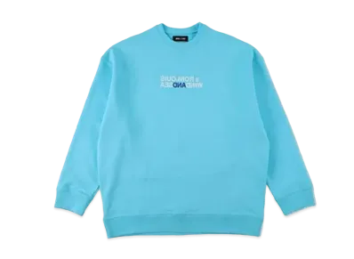 WIND AND SEA x Ron Louis Crew Sweat "Blue"
