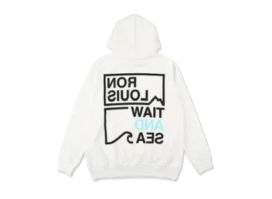 WIND AND SEA x Ron Louis Hoodie "White"