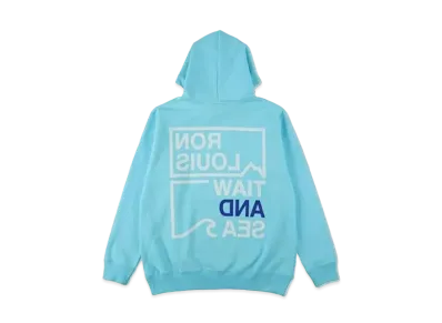 WIND AND SEA x Ron Louis Hoodie "Blue"