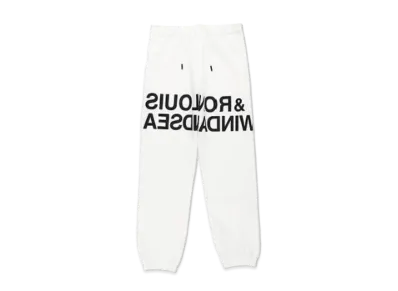 WIND AND SEA x Ron Louis Sweat Pants "White"