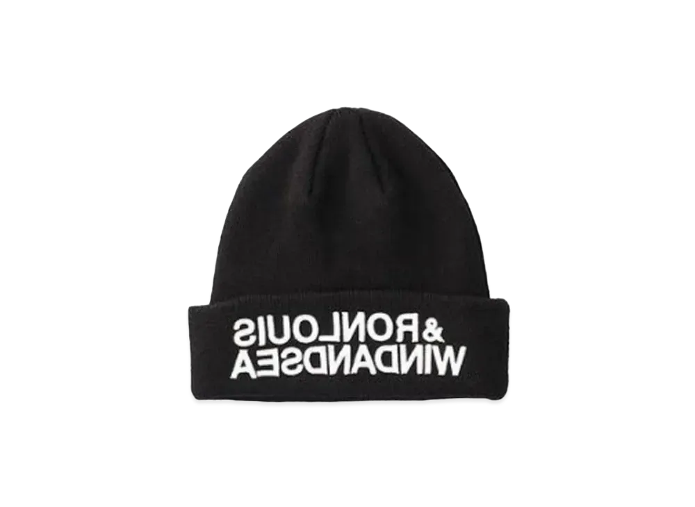 WIND AND SEA x Ron Louis Beanie "Black"