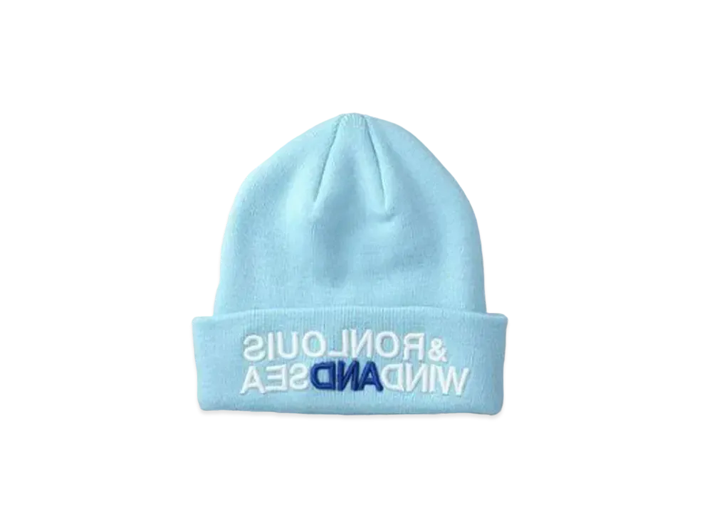 WIND AND SEA x Ron Louis Beanie "Blue"