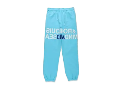 WIND AND SEA x Ron Louis Sweat Pants "Blue"
