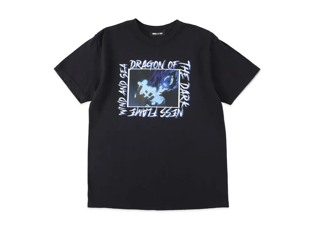 WIND AND SEA x 幽☆遊☆白書 S/S Tee (Hiei) "Black"