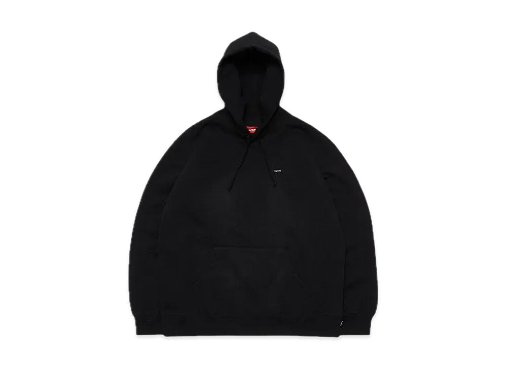 Supreme Small Box Hooded Sweatshirt "Black" (22SS)