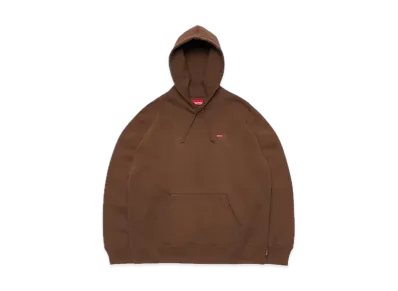 Supreme Small Box Hooded Sweatshirt "Olive Brown" (22SS)