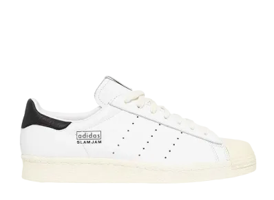 Slam Jam × adidas Superstar 80s "Footwear White/Footwear White/Footwear White"