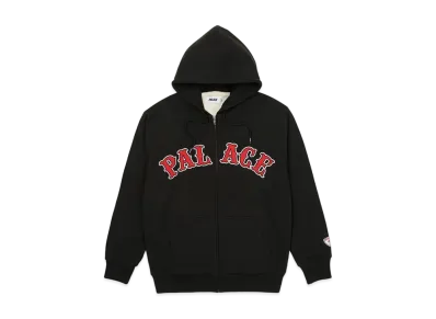 PALACE ARCH ZIP HOOD "Black"