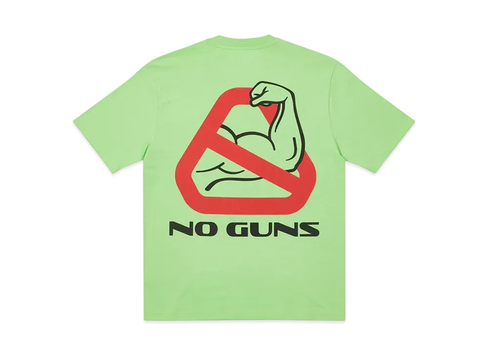 PALACE NEIN GUNS T-SHIRT "Pistachio"