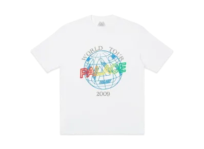 PALACE WORLD TOUR T-SHIRT "White"