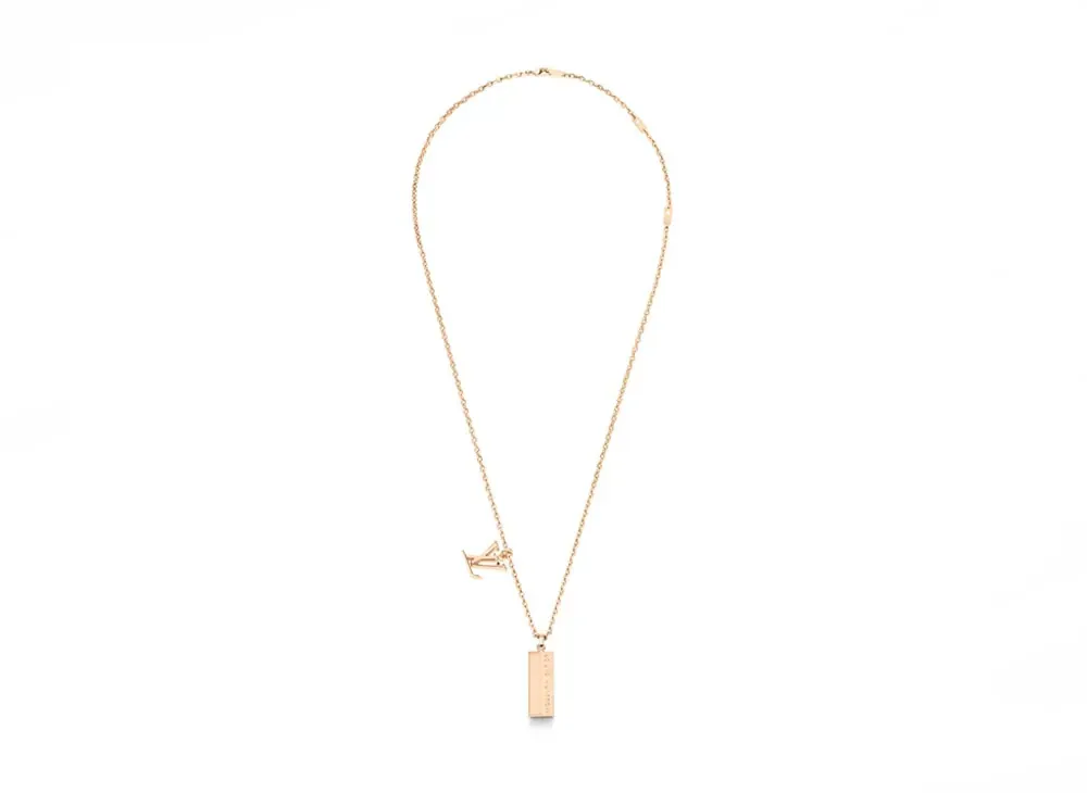 Louis Vuitton DJ Vocabulary Keyboard Necklace
