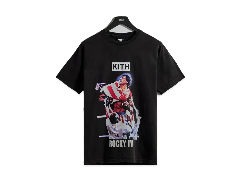 Kith x Rocky IV Vintage Tee "Black"