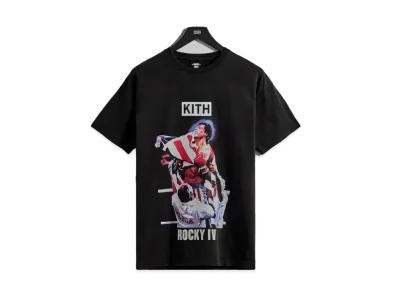 Kith x Rocky IV Vintage Tee "Black"