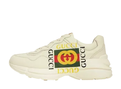 GUCCI Logo Leather Sneaker