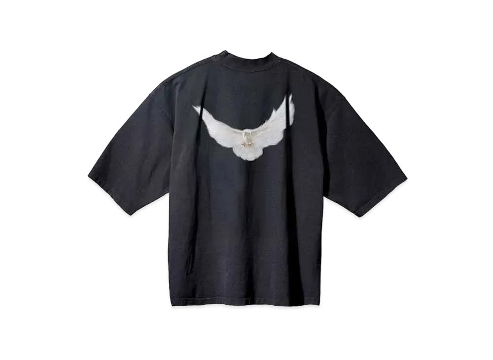 YEEZY GAP Dove 3/4 Sleeve Tee "Washed Black"