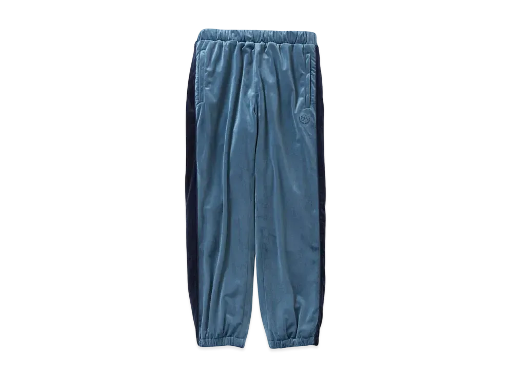 BlackEyePatch B EMBLEM VELOUR PANTS "Navy"