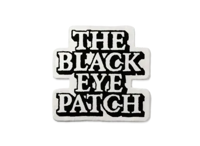 BlackEyePatch OG LABEL RUG EXTRA LARGE "White"