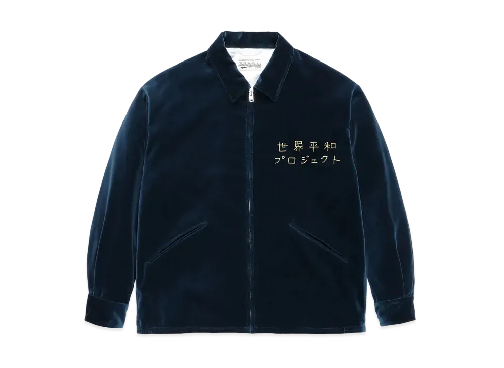 ジャケット・アウター WACKO MARIA VELVET VIETNAM JACKET STYLE SAMPLE . WACKO MARIA TIM LEHI / VELVET VIETNAM JACKET . 光沢