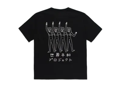 WACKO MARIA WASHED HEAVYWEIGHT T-SHIRT "Black"