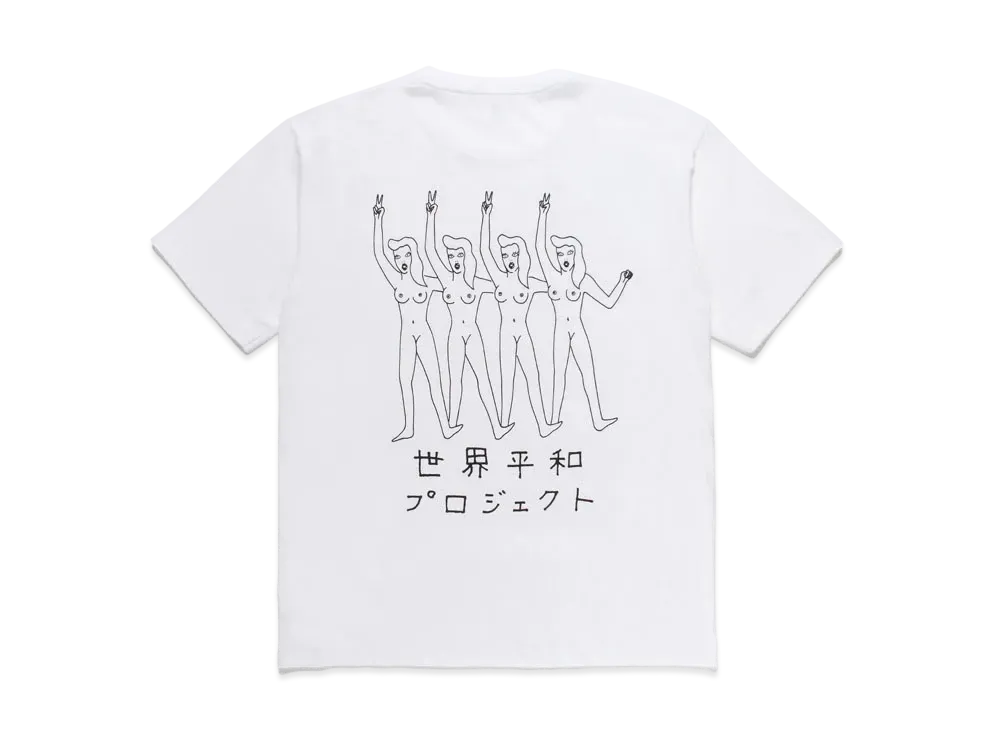 WACKO MARIA WASHED HEAVYWEIGHT T-SHIRT "White"
