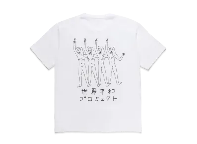 WACKO MARIA WASHED HEAVYWEIGHT T-SHIRT "White"
