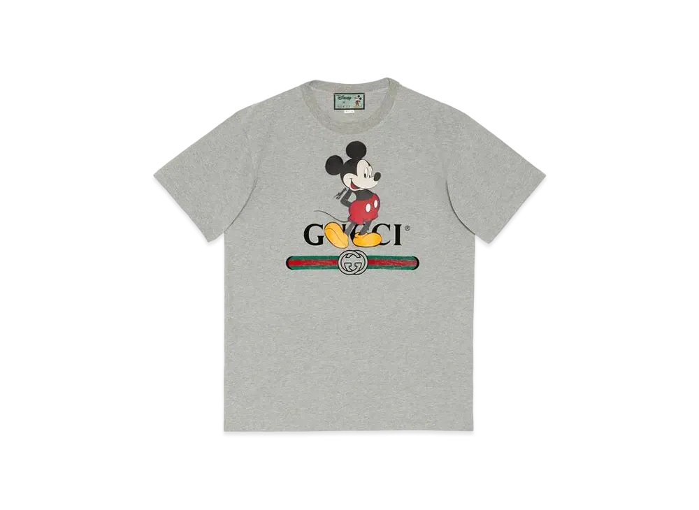 グッチ × ディズニー ミッキーマウス Tシャツ 