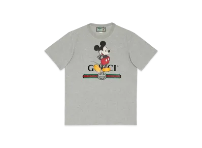GUCCI × Disney Mickey Mouse T-shirt "Gray"