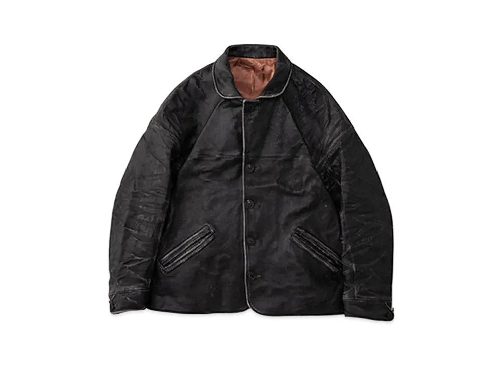 visvim ETON JKT IT (VEG.H) "Black"