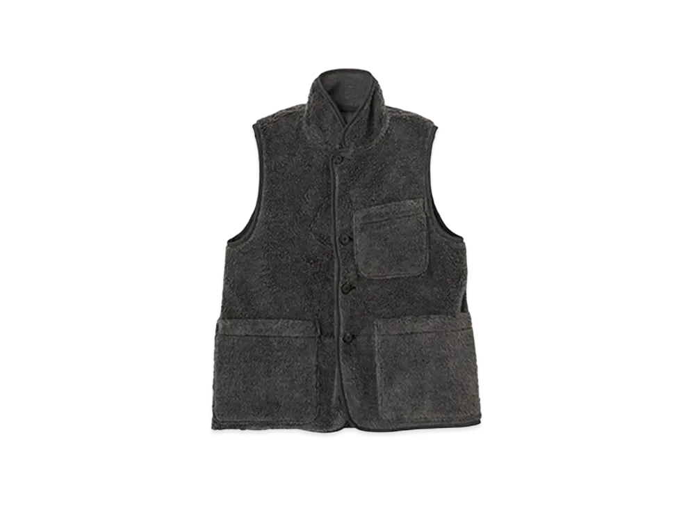 visvim VS GILET BOA (SUPERFINE) "Black"