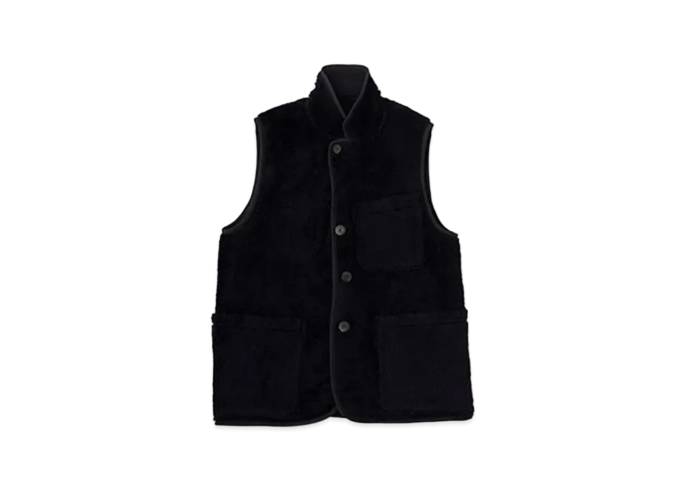 visvim VS GILET BOA (SUPERFINE) "Navy"