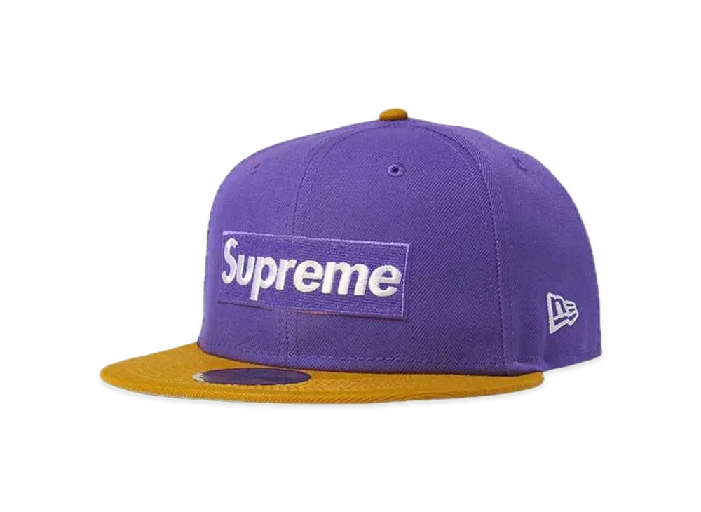 Supreme 2-Tone Box Logo New Era "Purple"