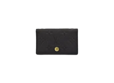 Louis Vuitton Monogram Empreinte Multicartes "Noir"